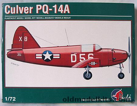 Pavla 1/72 TWO Culver PQ-14a, 72012 plastic model kit
